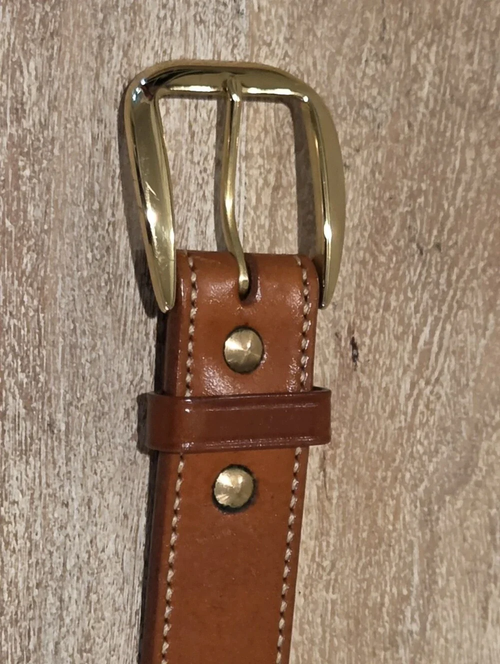 Galco Heavyweight Brown Leather Holster Belt  - Size 32
